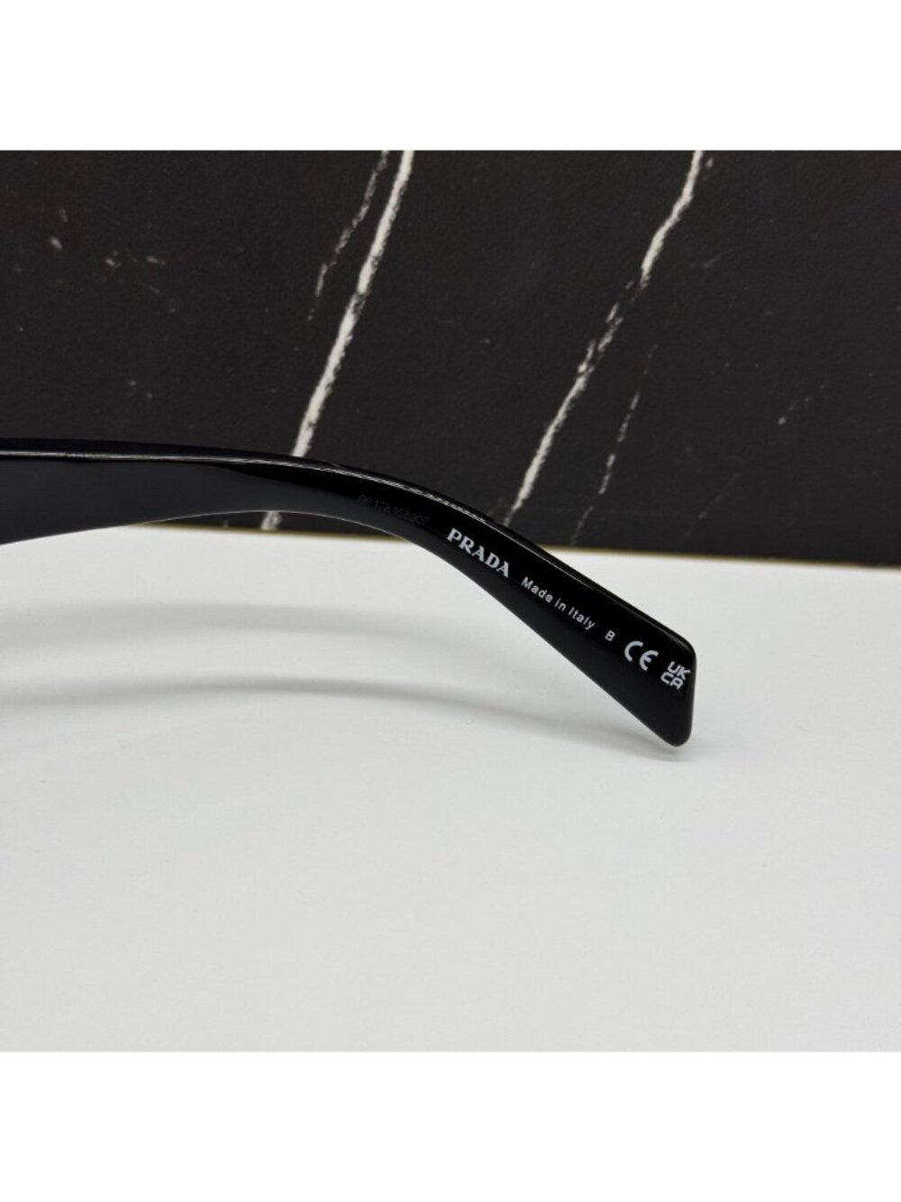 NEW PRADA PR28ZS 16K90A SUNGLASSES PR 28ZS 16K90A OVERSIZED BLACK WOMEN SPR 28Z - Picture 9 of 10